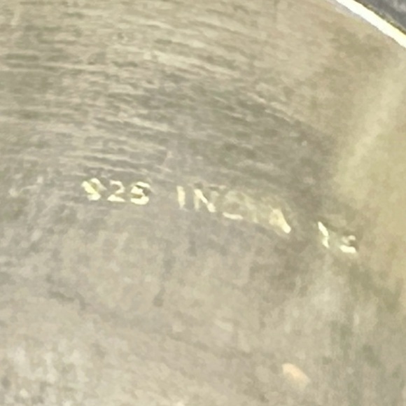 Turquoise and Sterling Silver ring - Picture 5 of 6